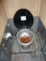 CSX 7879's toilet